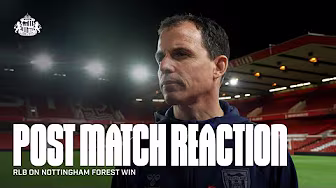 "We stuck to our game plan" | RLB On Nottingham Forest Win | Post Match Reaction background