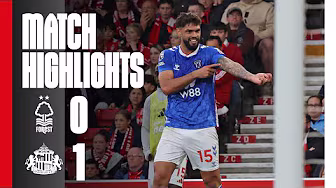 Omar Alderete Scores First Goal | Nottingham Forest 0 - 1 Sunderland AFC | Premier League Highlights