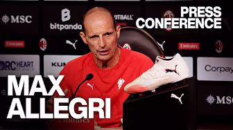 Conferenza Stampa | Massimiliano Allegri | Milan-Napoli background
