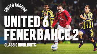 WAYNE ROOOONEY! 🌟 | Man Utd v Fenerbahce | Classic Highlights 🍿 background