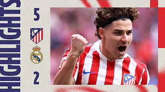 Atlético de Madrid 5-2 Real Madrid | ⚽ Le Normand, Sørloth, J. Alvarez (2) & Griezmann | HIGHLIGHTS