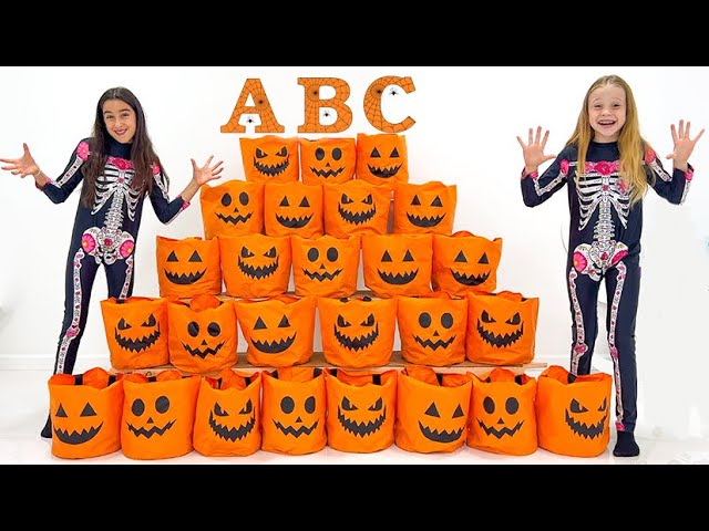 Like Nastya and Halloween stories.