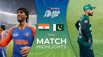 Final | India vs Pakistan | DP World Asia Cup 2025