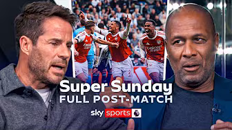 HUGE win for Arsenal! 🔴 FULL Super Sunday post-match analysis with Jamie Redknapp & Les Ferdinand 🔎