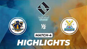 Abu Dhabi Thunder 2025 | Match 4 Highlights | Lexington Shotguns vs Volcano Sports Academy backdrop