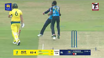 Chamodi Prabodha 3 Wickets | 1st T20 - Sri Lanka Women's U19 vs Australia Women's U19 | #SLvAUS (2025) | Watch on Movi47