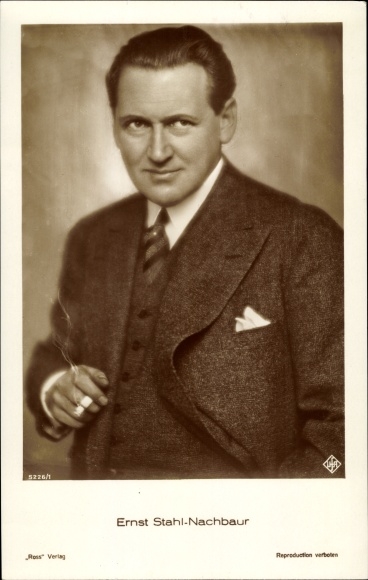 actor Ernst Stahl-Nachbaur large photo
