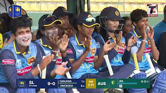 Sanjana Kavindi—Player of the match with 92 Runs | Sri Lanka Women's U19—Youth ODI | #SLvAUS