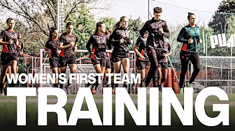 Training: Fitness & Ball Mastery 💪⚽ | L'allenamento delle rossonere