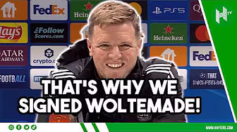 Why I LOVE Nick Woltemade! | Eddie Howe | Union SG 0-4 Newcastle