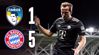 Strong performance in the second CL match | Paphos FC - FC Bayern | Champions League Highlights