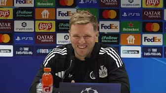 PRESS CONFERENCE | Eddie Howe pre-Union Saint-Gilloise | UEFA Champions League