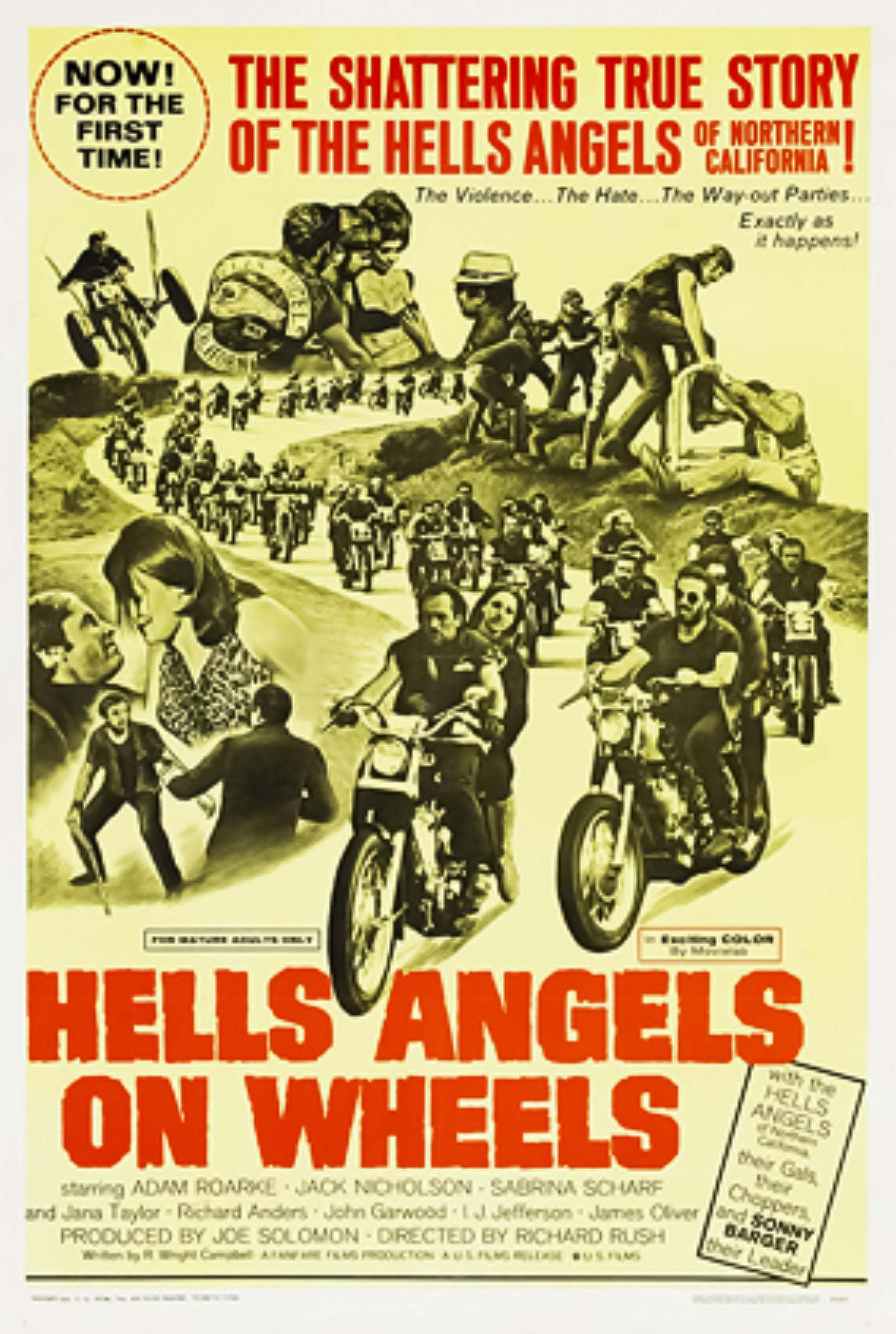 Hells Angels on Wheels poster - similar to The Collector