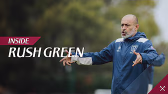 Nuno Takes Charge as Hammers Prepare for Arsenal | Inside Rush Green background