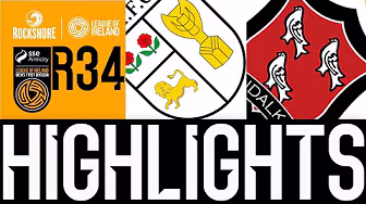 SSE Airtricity Men's First Division | Round 34 | Athlone Town 1-1 Dundalk| Highlights