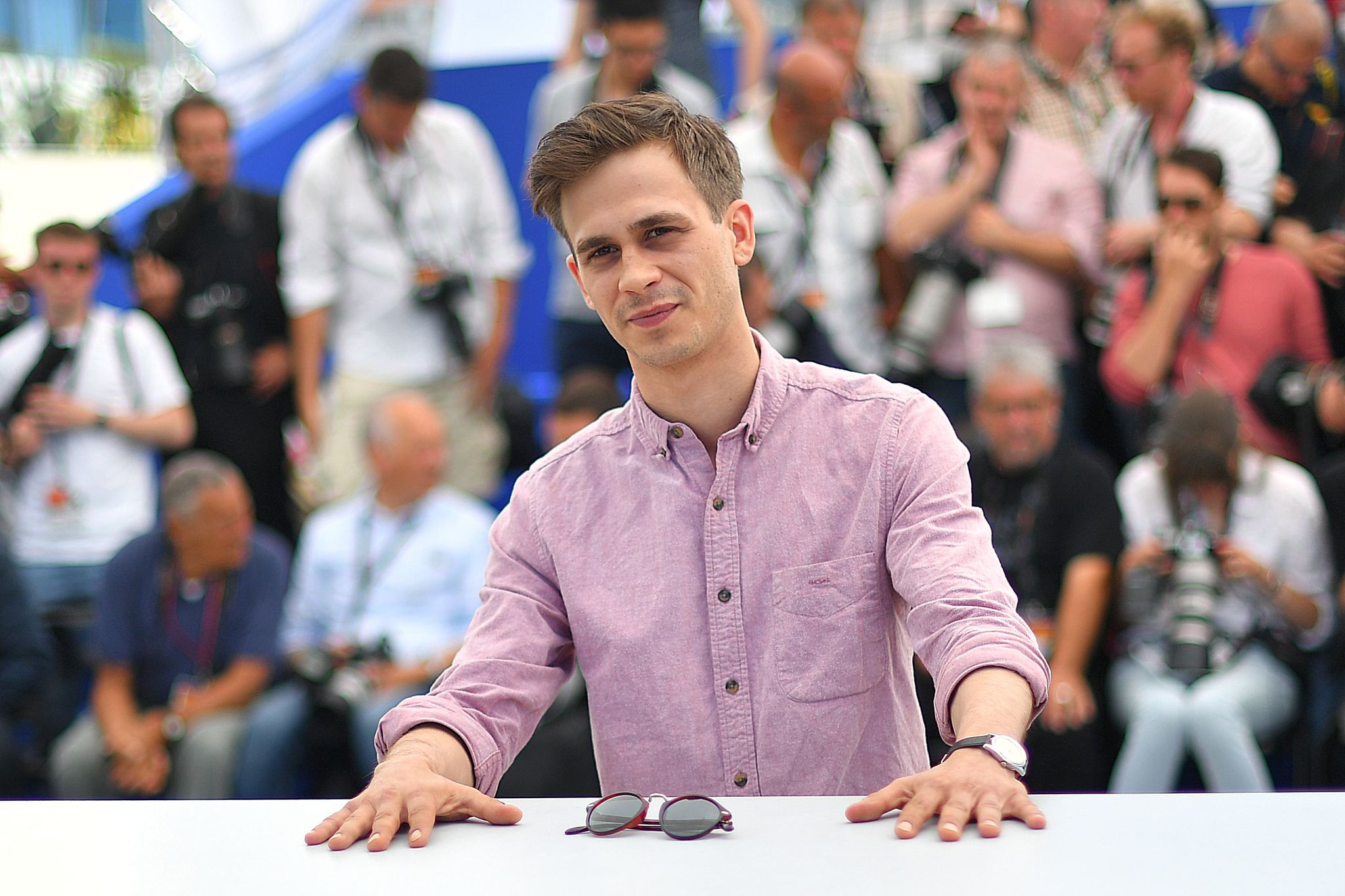 actor Zsombor Jéger large photo