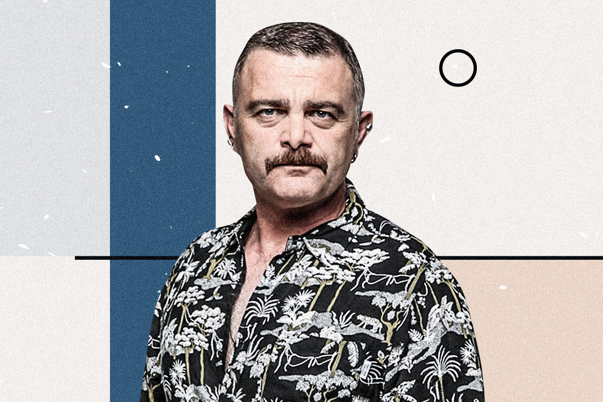 actor Dimitris Kapetanakos large photo