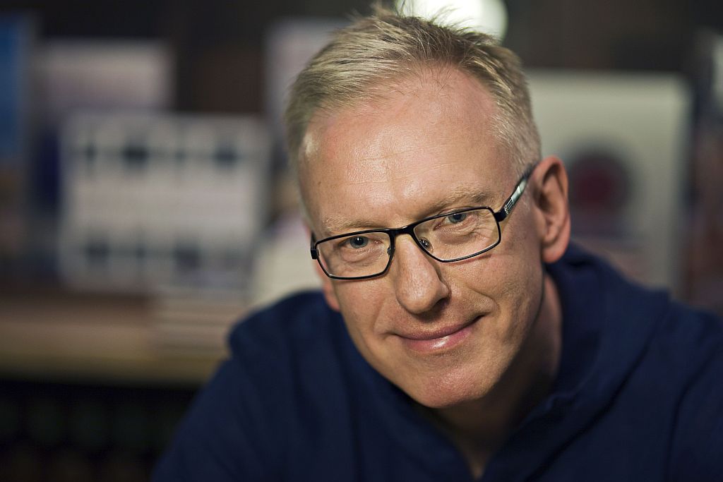 actor Mariusz Szczygiel large photo