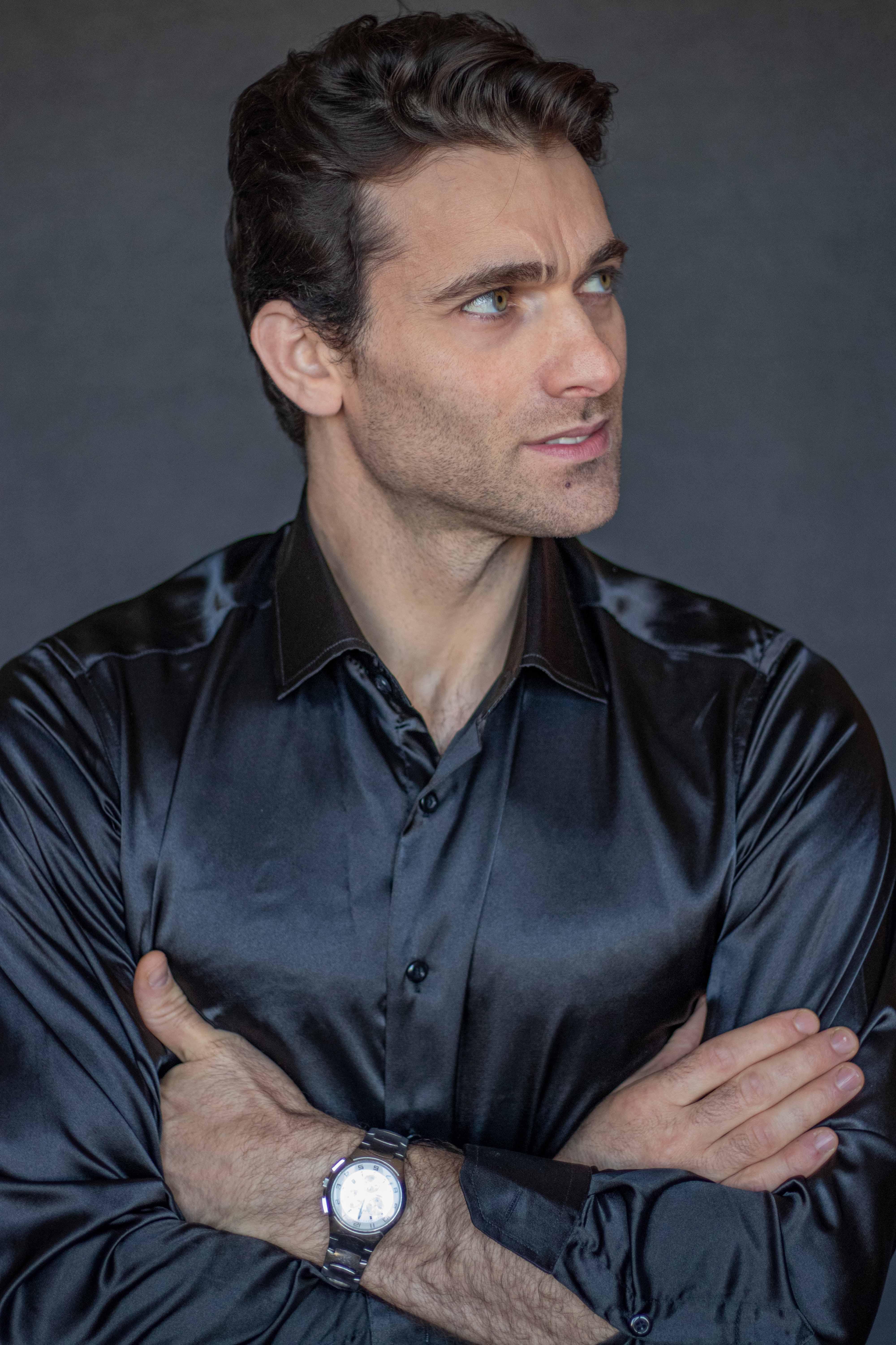 actor Vincent Santamaria large photo