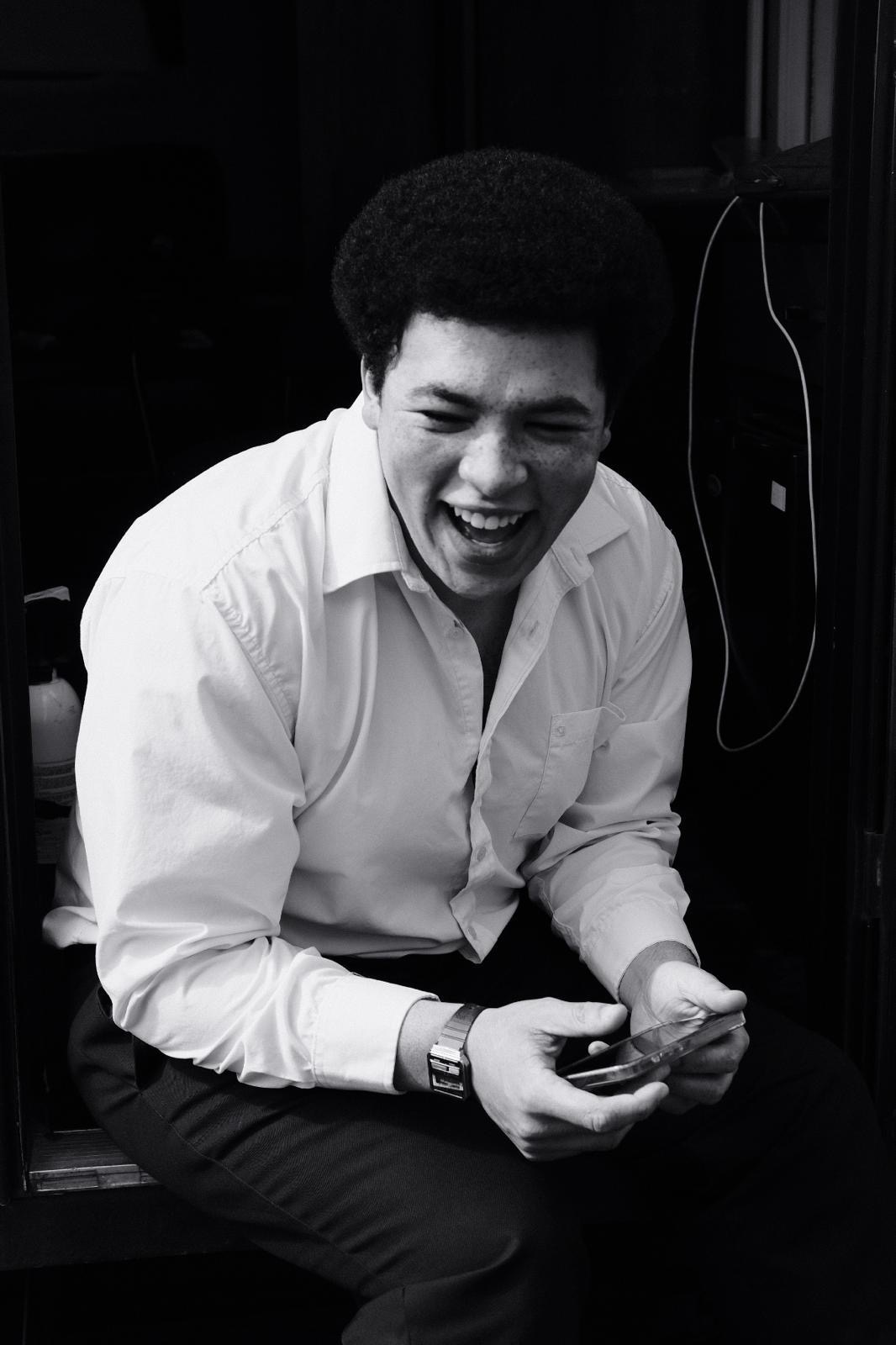 actor Justin Daniels Anene large photo