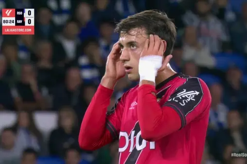 [Highlights] Remiro is also a 'Ronaldo'! Pedro Diaz's high-quality shot saved by Remiro