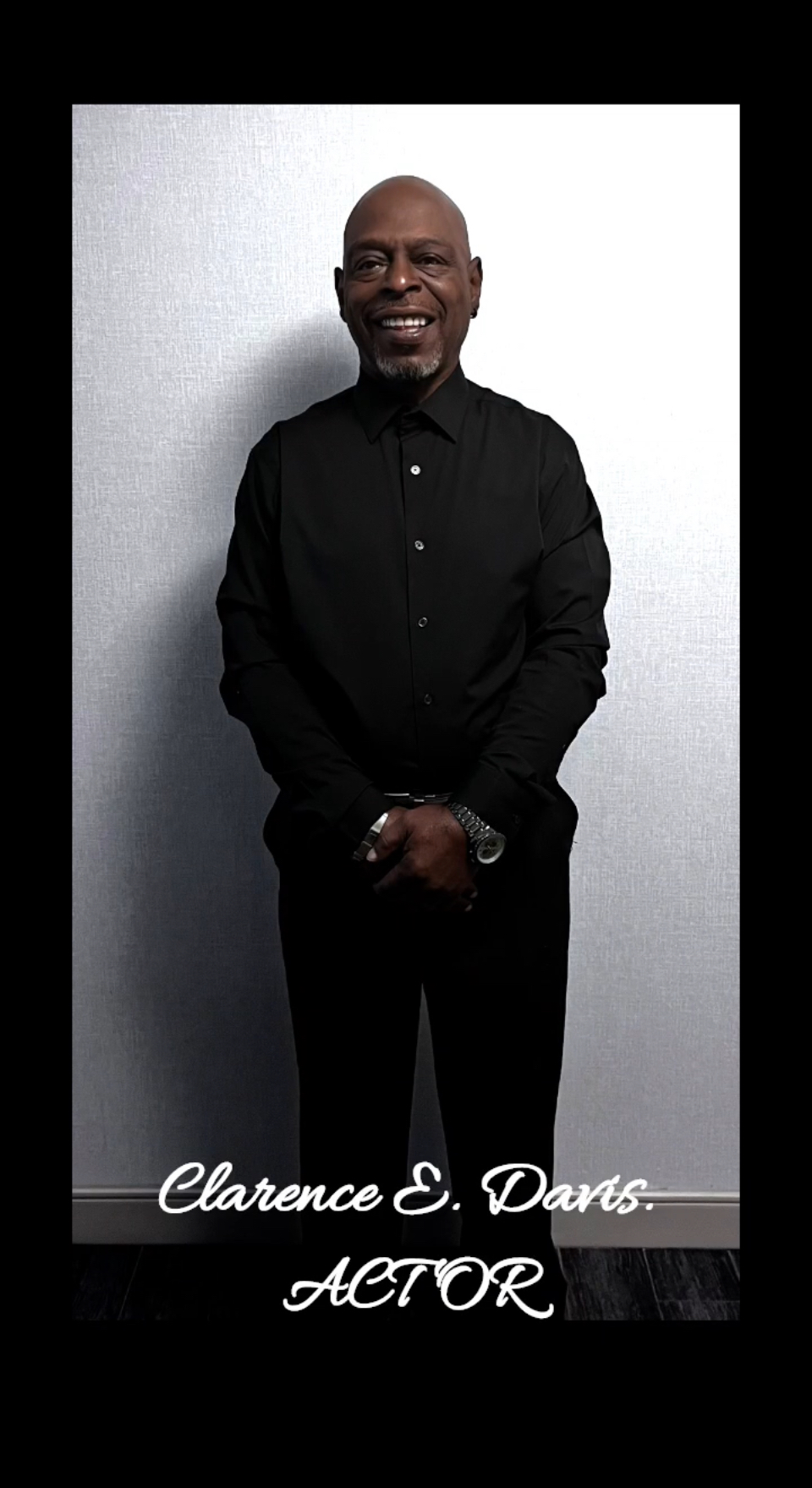 actor Clarence E. Davis large photo