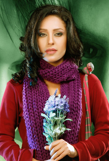 actor Elham Mirza large photo