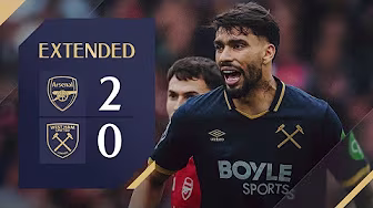Arsenal 2-0 West Ham | Premier League Extended Highlights