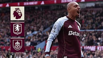 DOUBLE FROM THE DON ⚽️⚽️ | Villa 2-1 Burnley