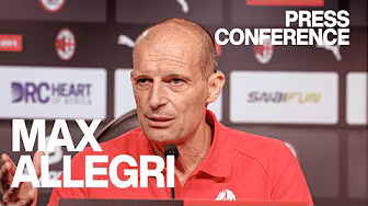 Conferenza Stampa | Massimiliano Allegri | Juve-Milan background