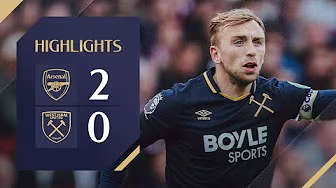 Arsenal 2-0 West Ham | Premier League Highlights