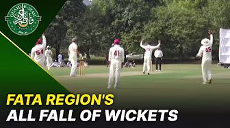 FATA Region's All Fall of Wickets | FATA vs Multan | Day 2 | QAT 2025-26 | PCB | M2P1S background