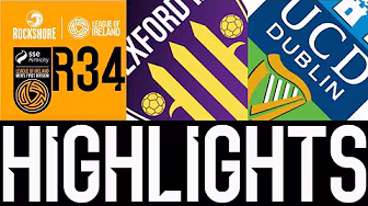 SSE Airtricity Men's First Division | Round 34 | Wexford 0-3 UCD | Highlights