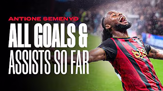 ON FIRE! Watch every Antoine Semenyo goal and assist so far this season! 🔥