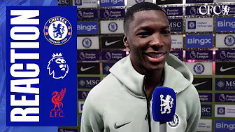 CAICEDO reacts after yet ANOTHER screamer! 🎤 | Chelsea 2-1 Liverpool | Premier League 2025/26