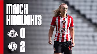 Lasses Defeat At The SOL | SAFC Women 0 - 2 Charlton Athletic Women | Barclays WSL2 Highlights background