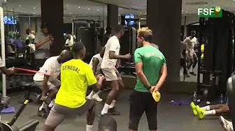Match Soudan du Sud - Sénégal: première séance d’entraînement des Lions à Juba