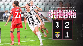 HIGHLIGHTS UWCL | Juventus Women 2-1 Benfica | Salvai Brace Seals Dream European Debut