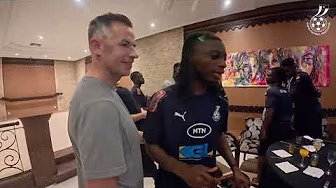 MOOD IN CAMP BEFORE THE WORLD CUP QUALIFIER AGAINST C.A.R