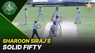Sharoon Siraj’s Solid Fifty! | FATA vs Multan | Day 4 | QAT 2025-26 | PCB | M2P1S