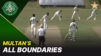 Multan’s All Boundaries | FATA vs Multan | Day 3 | QAT 2025-26 | PCB | M2P1S