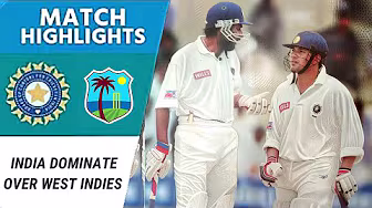 India Dominate Over West Indies | Navjot Sidhu’s Epic Double Century | Ambrose & Dillon Fight Back
