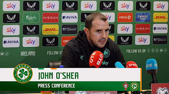 PRESS CONFERENCE | John O'Shea | Portugal v Ireland