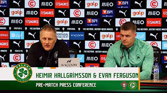 PRE-MATCH PRESS CONFERENCE | Heimir Hallgrímsson & Evan Ferguson | Portugal v Ireland