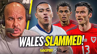 Gabby Agbonlahor BLASTS Wales for 'NOT TURNING UP' during England's 3-0 BATTERING!