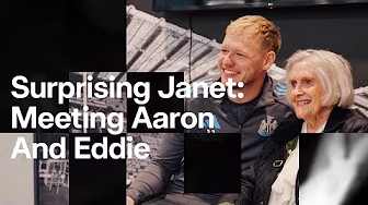 89-Year-Old NUFC Fan Meets Eddie Howe 🥹