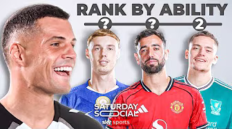 Granit Xhaka RANKS The Premier League's BEST Creative Midfielders 💫