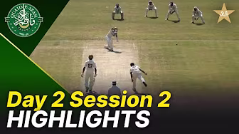 Session 2 Highlights | Sialkot Region vs Faisalabad Region | Day 2 | QeAT 2025-26 | PCB | M2P1S background