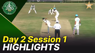 Session 1 Highlights | Lahore Region Whites vs Abbottabad Region | Day 2 | QeAT 2025-26 | PCB |M2P1S background