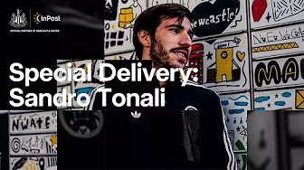 Sandro Tonali gets a special delivery